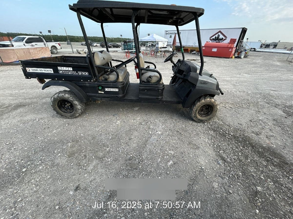 2023 Club Car CA1700D Canopy, Diesel, 4 Passenger