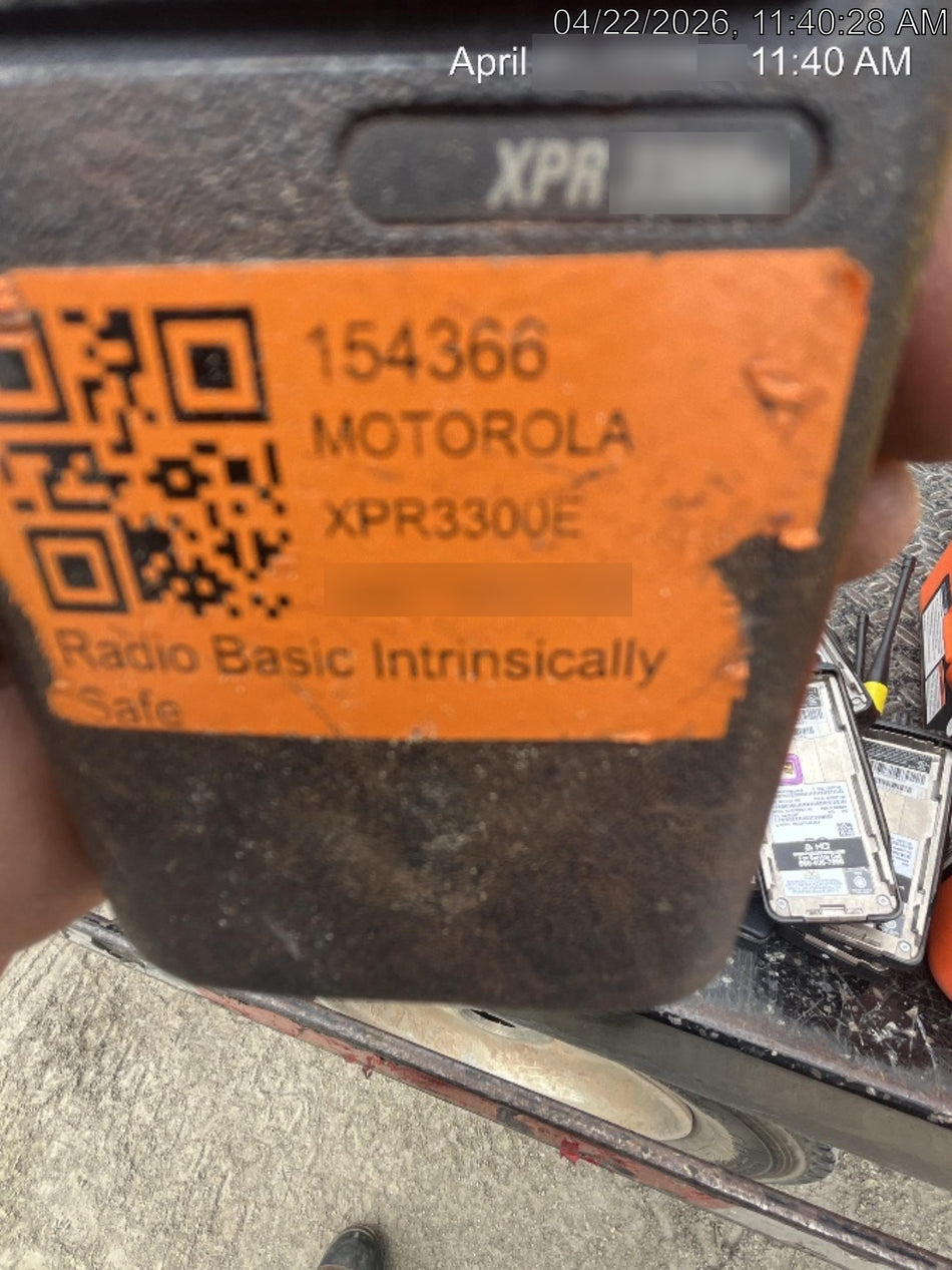 2021 MOTOROLA XPR3300E