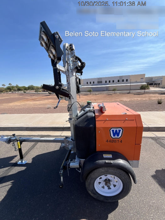 2024 Wanco WLTT-4MM4K Diesel, Deep Sea Controller, Shore Power Plug, Auto Start, (4) 350W LED Floodlights, 4kW Generator, 60 Gal Fuel Tank, 2" Ball, T3