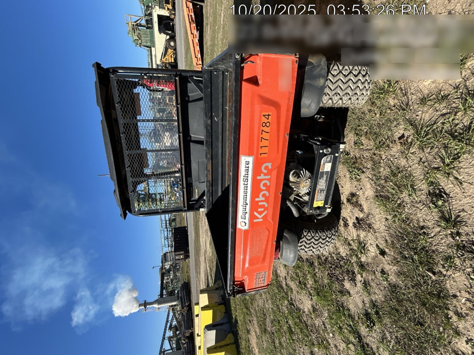 2020 Kubota RTV-X900 4wd Utility Cart, Diesel, 2 Seat, LED Strobe, Windshield Tempered Glass, Plastic Canopy, Wire Harness Kit, Backup Alarm