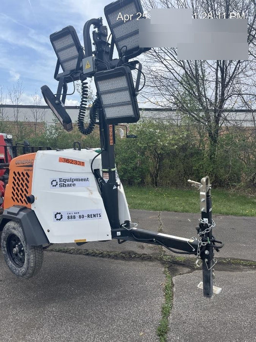 2023 Generac MLT2 Diesel, Flex Switch 120V Input, Powerzone Controller, 
(4) 320W LED Lights, 4kW Generator, 39.9 Gal Fuel Tank, 2" Ball, T3