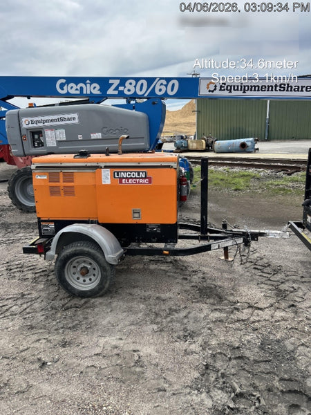 2022 Lincoln Electric LE400 Kubota V1505, Trlr, Cable Rack, Light Kit, ES Decals, T3