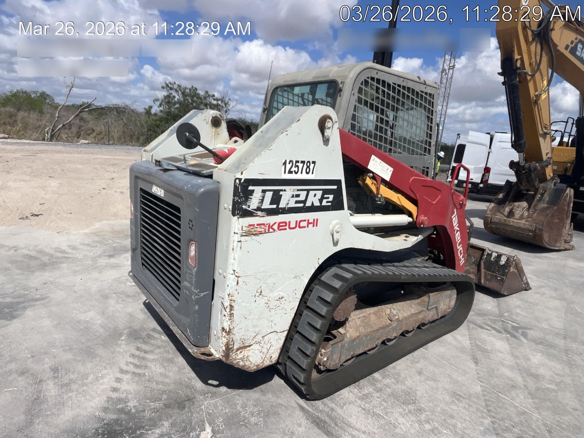 2020 Takeuchi TL12R2-CR Cab/Heat/Air, Hydraulic QC