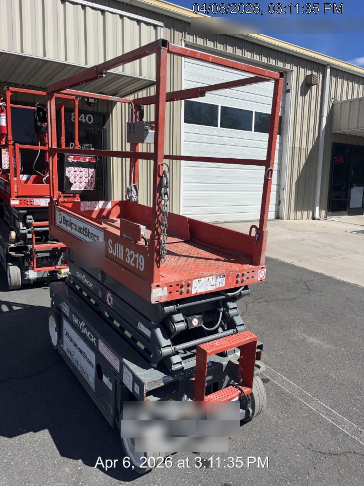 2019 Skyjack SJIII-3219 Standard w/Trojan Batteries