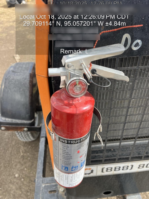 2022 Lincoln Electric LE400 Kubota V1505, Trlr, Cable Rack, Light Kit, ES Decals, T3