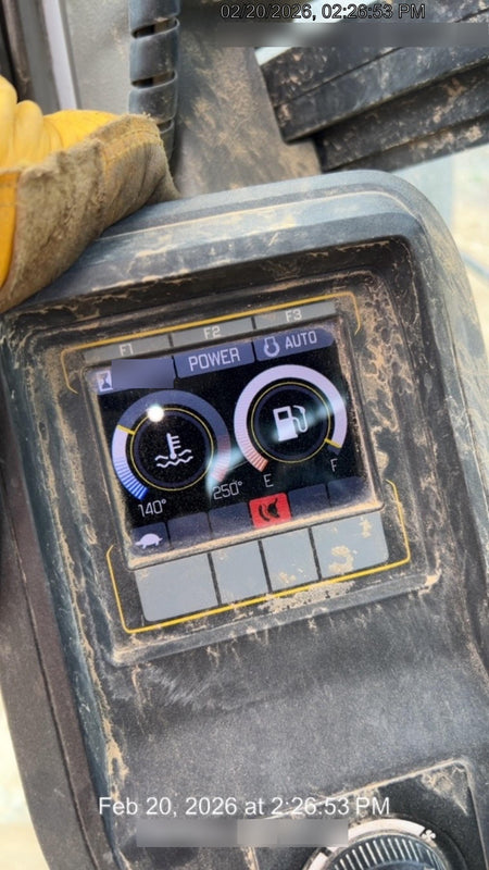 Wacker Neuson ET90 Enclosed Cab, Hybrid Tracks, Long Dipperstick,  Bucket