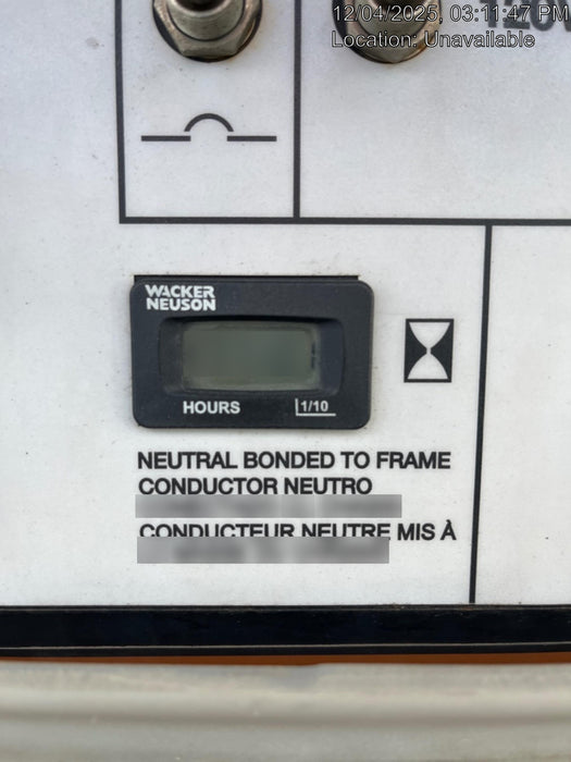 2019 Wacker Neuson LTV6L-MH Wacker Neuson LTV6L Mobile Light Tower w/Fuel Level Sensor Installed