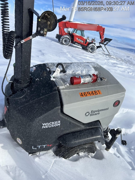2024 Wacker Neuson LTT4 Diesel, Kohler KDW702, Deep Sea Controller, Auto Start, LED 320W, Bypass Outlet, T3