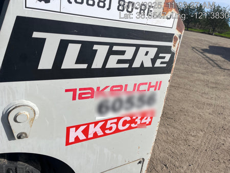 2020 TAKEUCHI TL12R2-R