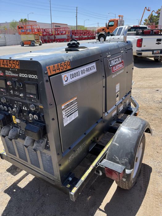 2021 Lincoln Electric Dual Maverick 200/200X Ready Pak 3 (includes trailer, cable rack, fender light kit)