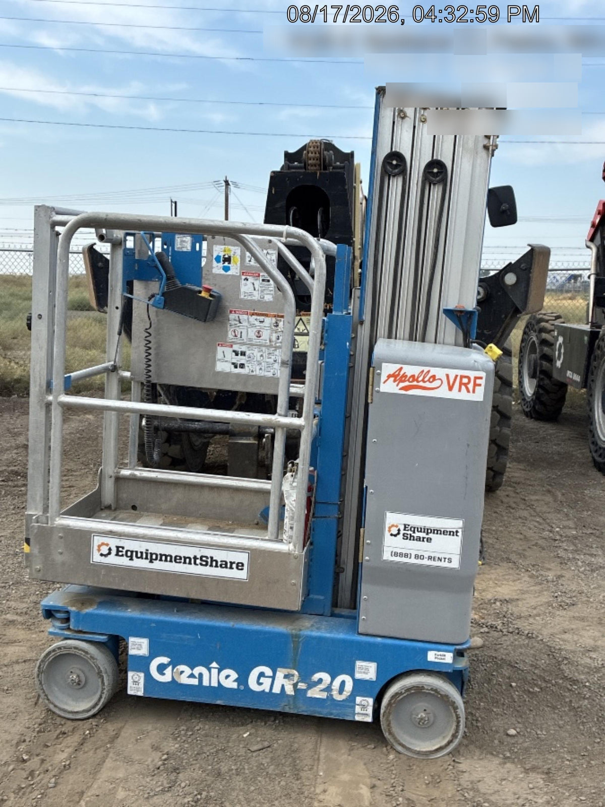 2021 GENIE GR-20