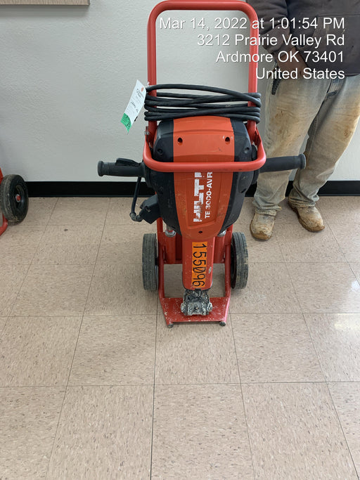 2021 HILTI TE 3000-AVR