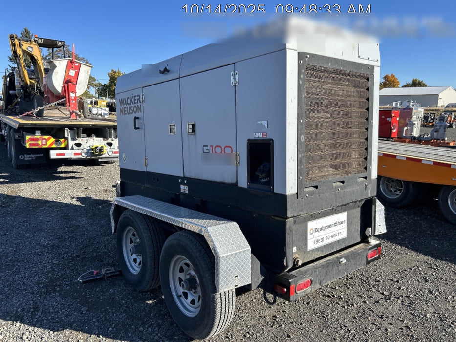 2019 WACKER NEUSON G100
