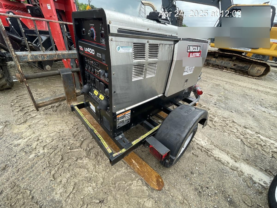 2024 Lincoln Electric LE400 Kubota V1505, Trlr, Cable Rack, Light Kit, ES Decals, T3