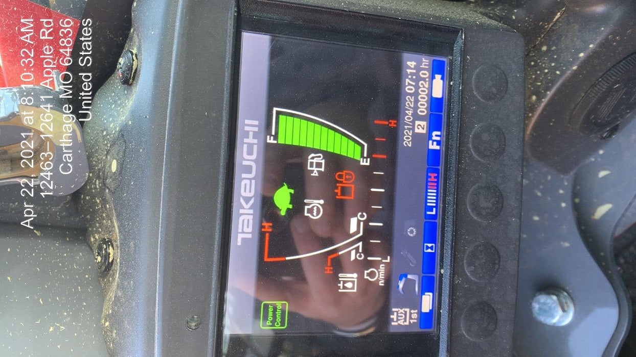 2021 TAKEUCHI TL8R2-CR