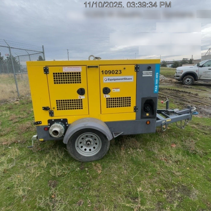 2020 ATLAS COPCO PAS 100 HF CS Enclosed