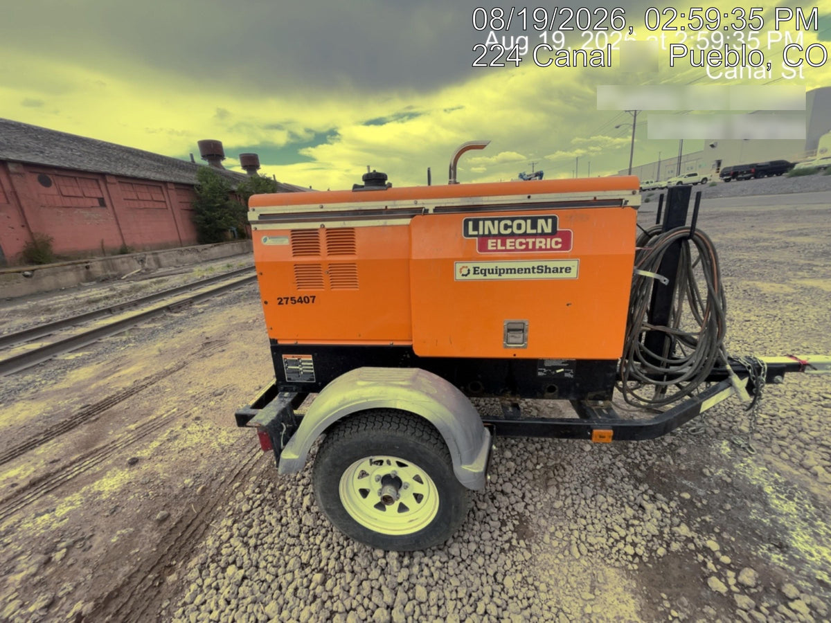 2022 Lincoln Electric LE400 Kubota V1505, Trlr, Cable Rack, Light Kit, ES Decals, T3