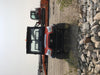 Kubota RTV-X1140W-H Kubota RTVX1140WH 4wd Utility Cart, LED Strobe, Windshield Tempered Glass, Pastic Canopy, Wire Harness Kit, Backup Alarm