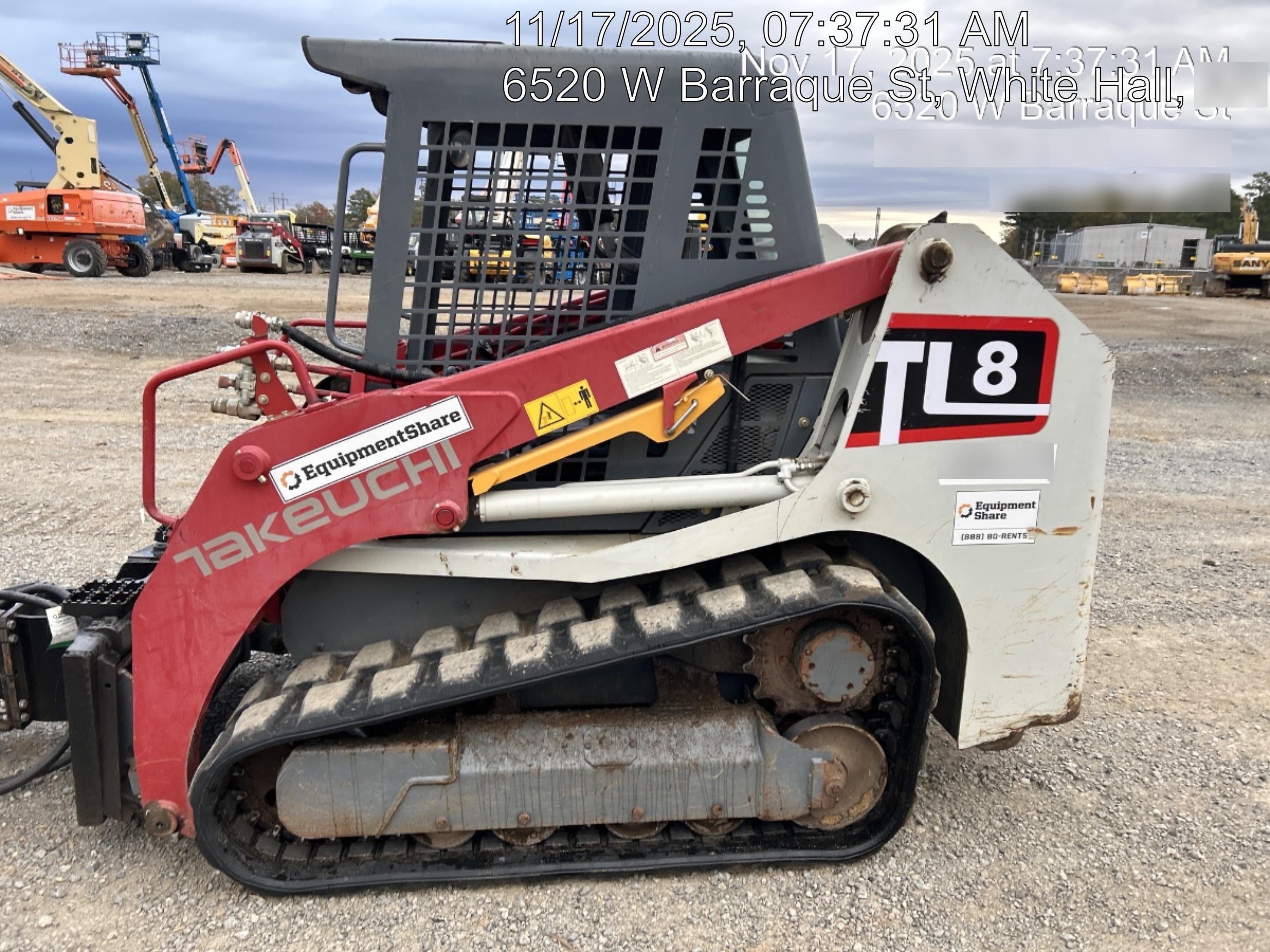 2019 TAKEUCHI TL8