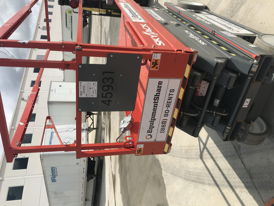 2019 Skyjack SJIII-3226 Standard Options, Trojan Batteries