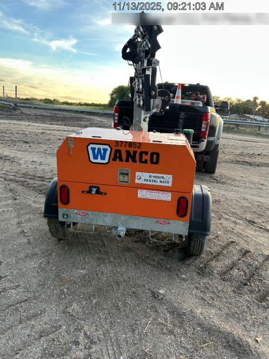 2023 Wanco WLTT-4MM4K Diesel, Deep Sea Controller, Shore Power Plug, Auto Start, (4) 350W LED Floodlights, 4kW Generator, 60 Gal Fuel Tank, 2" Ball, T3