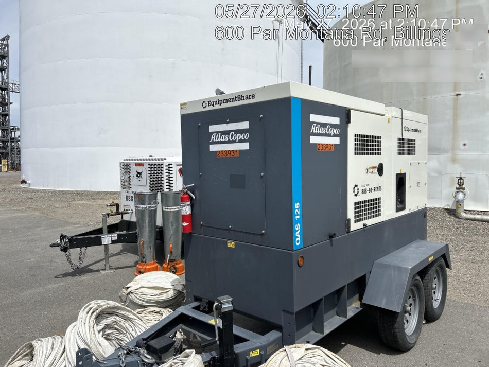 2022 ATLAS COPCO QAS 125