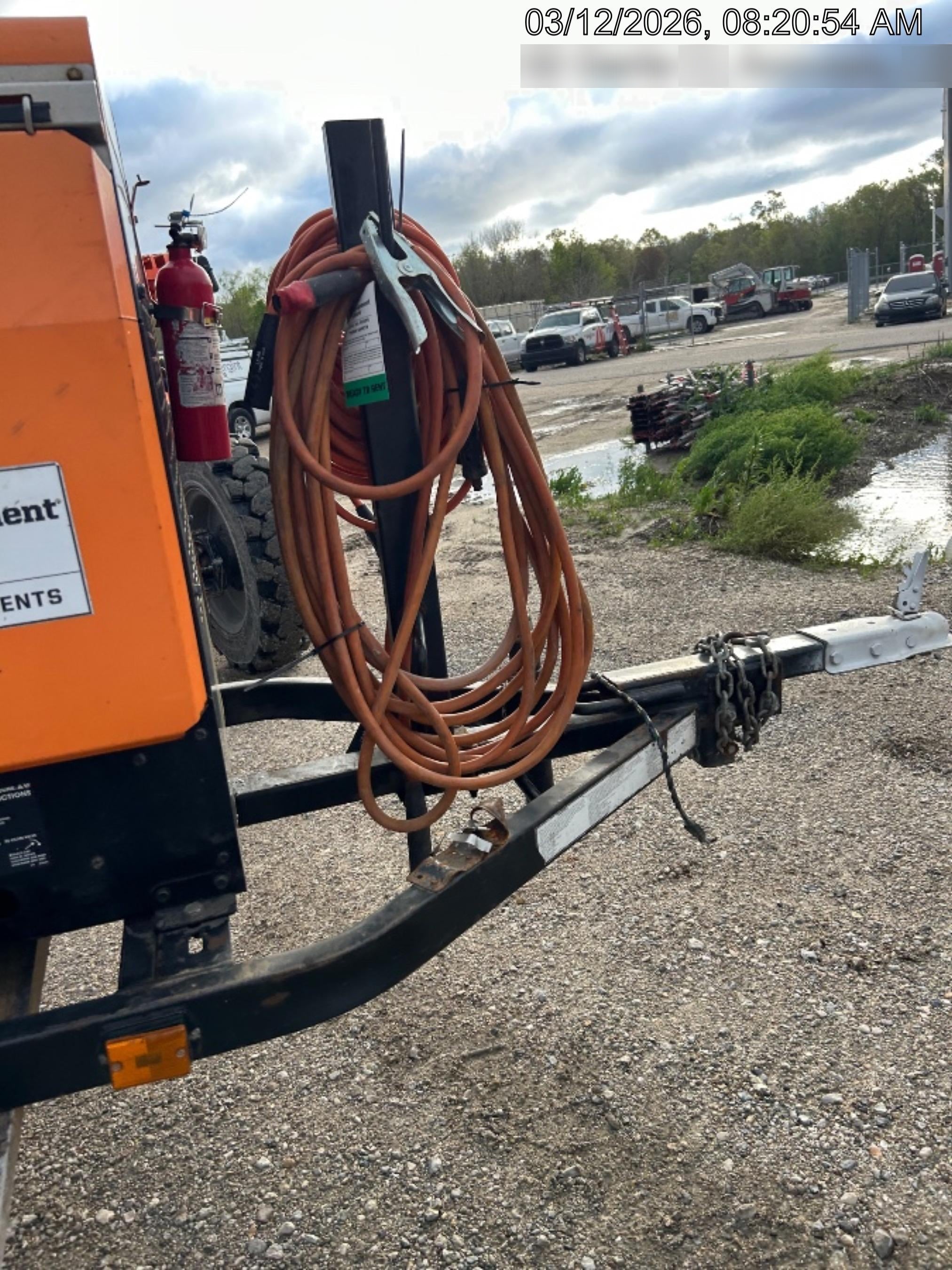 2021 Lincoln Electric Vantage 322 Vantage 322 Ready Pak 3 w/ Decals, ORANGE (includes trailer, cable rack, fender light kit) NO Telematics