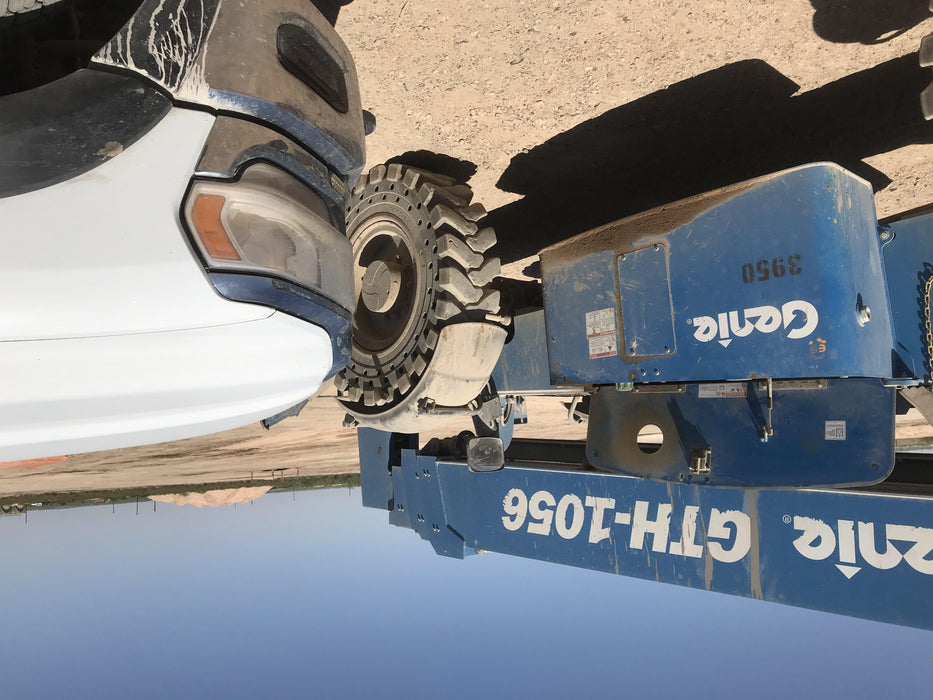 2017 Genie GTH-1056 Genie GTH1056, Solid Tires, 60" carriage, Light Kit, Open ROPS