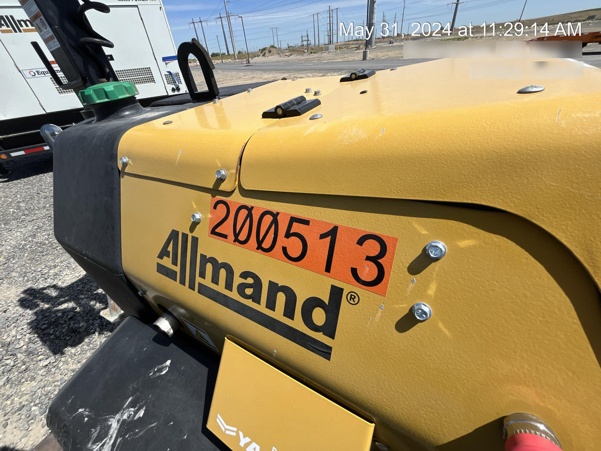 2022 Allmand NLV3GR (4) LED Light Fixture 350W, 23' Vertical Mast, 3kW Prime, Towable, Deep Sea L401, Leveling Jacks, Yanmar T4F 5.8hp