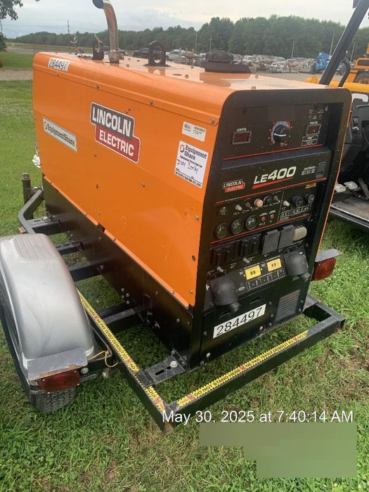 2022 Lincoln Electric LE400 Kubota V1505, Trlr, Cable Rack, Light Kit, ES Decals, T3