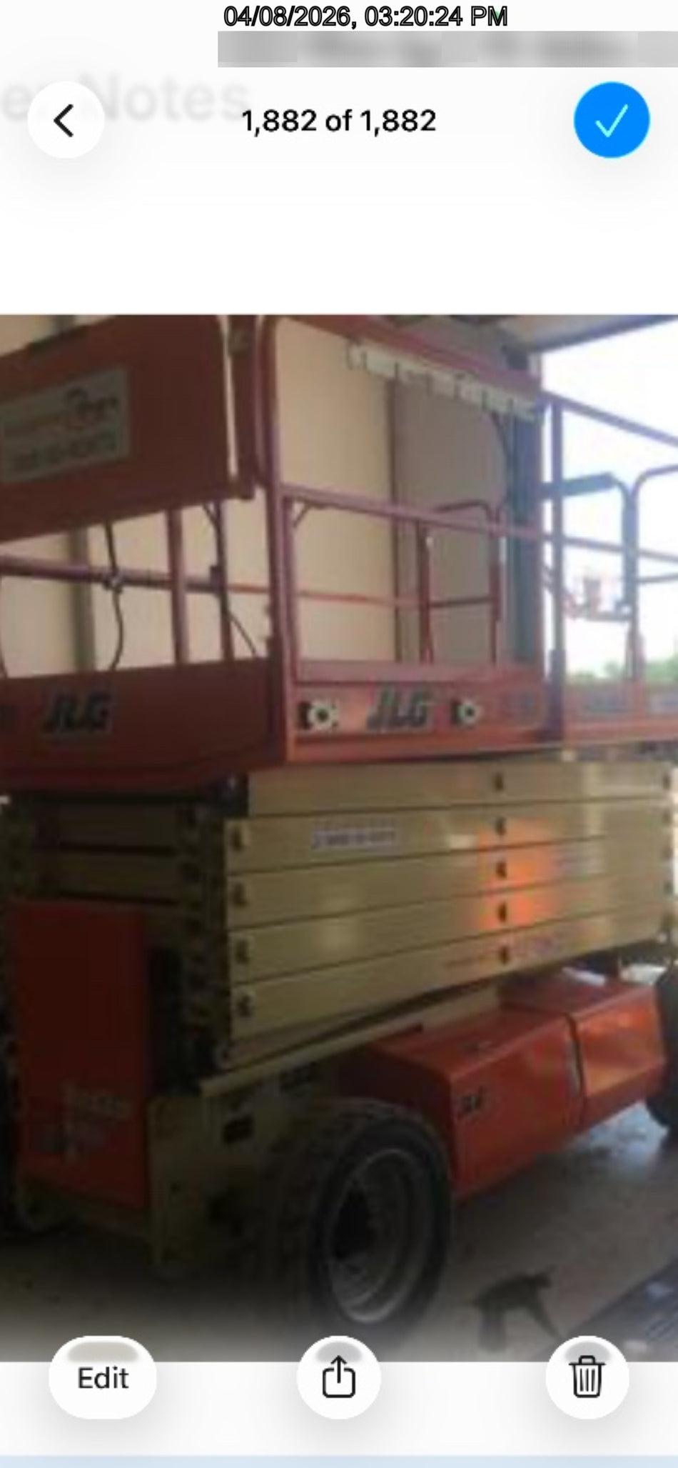2018 JLG 4069LE JLG 4069LE Scissor Lift w/Standard Options, Non-Marking Tires