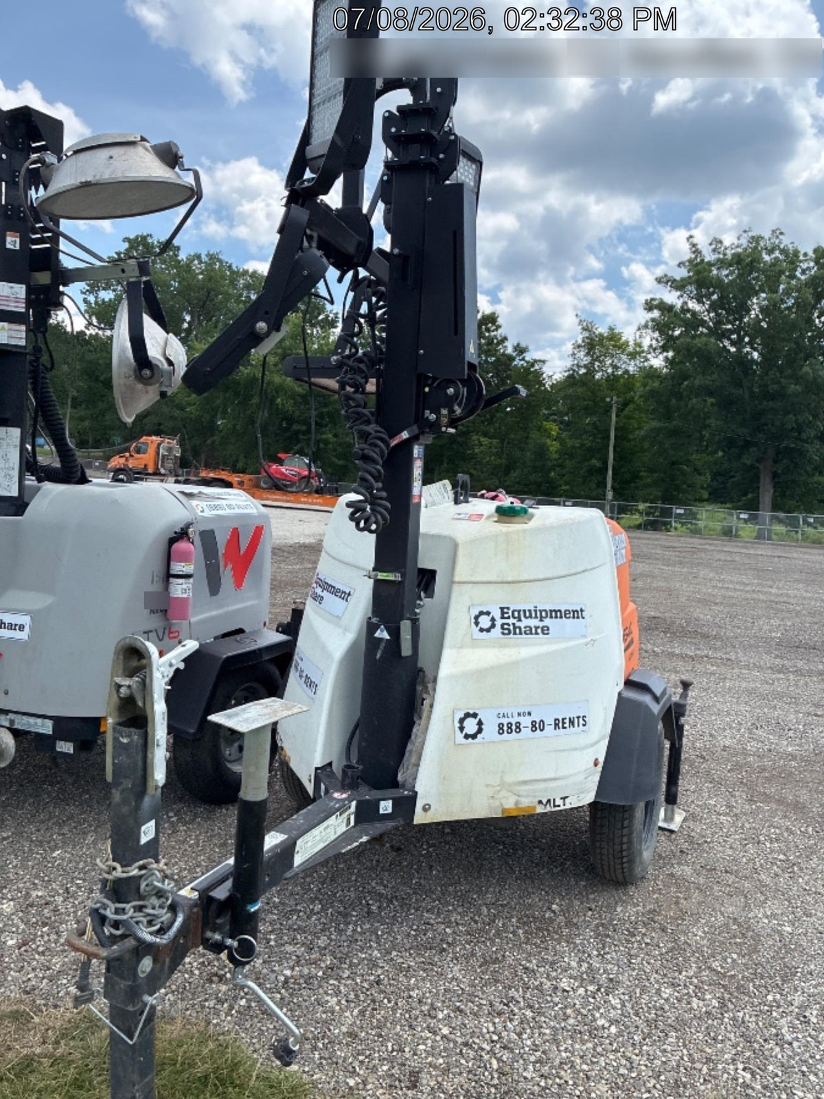 2024 Generac MLT2 Diesel, Flex Switch 120V Input, Powerzone Controller, 
(4) 320W LED Lights, 4kW Generator, 39.9 Gal Fuel Tank, 2" Ball, T3