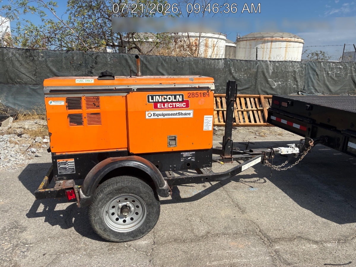 2022 Lincoln Electric LE400 Kubota V1505, Trlr, Cable Rack, Light Kit, ES Decals, T3