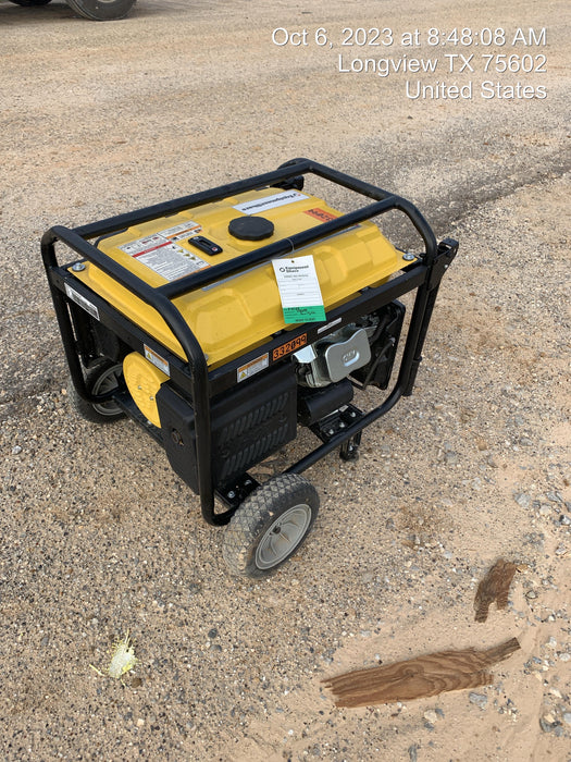 2023 Atlas Copco P6500W 5.5kW, AC390FD Gasoline Engine, Wheel & Handle Kit, (2) 120V Duplex 15A + (1) 120/240V 30A Twist Lock