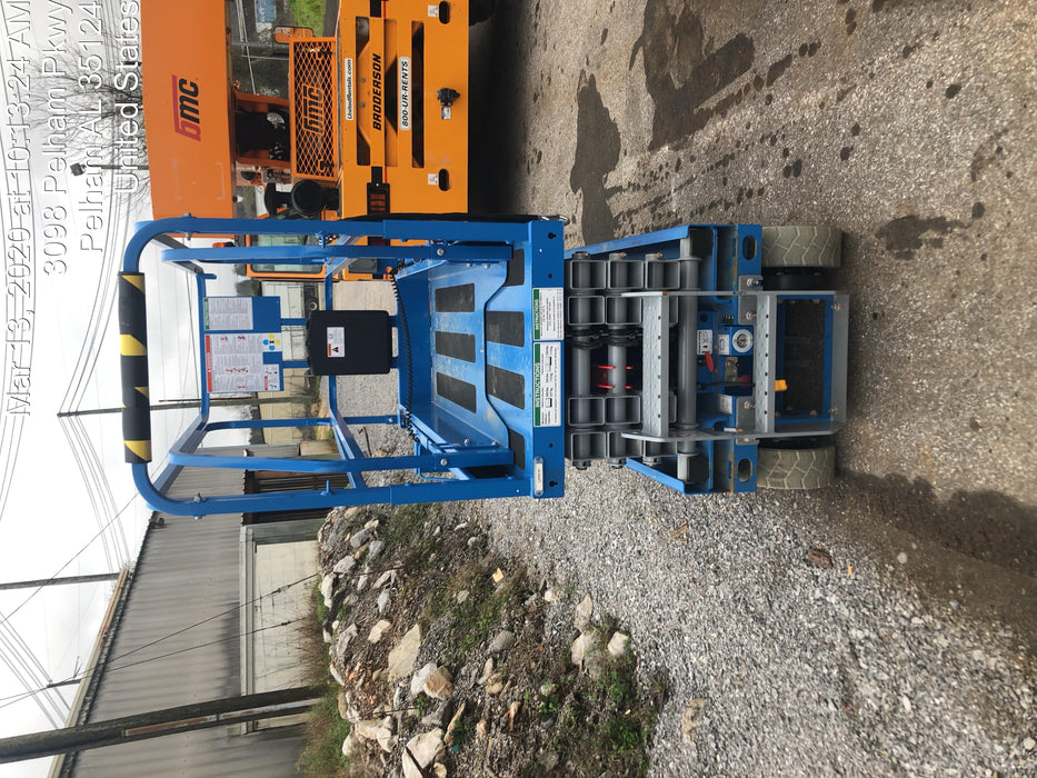 2019 Genie GS-1930 Fixed Rails with Chain Entry