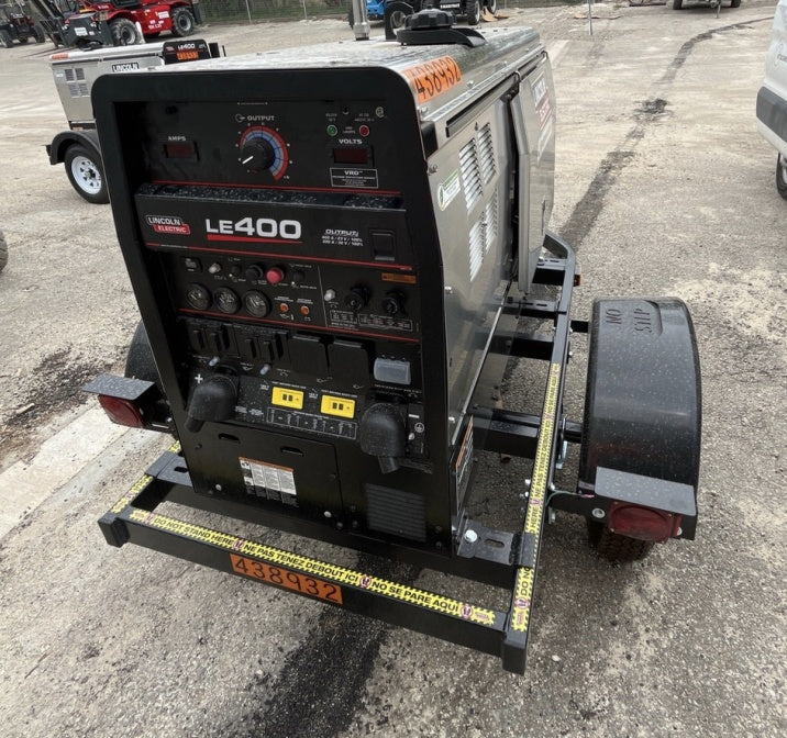 2024 Lincoln Electric LE400 Kubota V1505, Trlr, Cable Rack, Light Kit, ES Decals, T3
