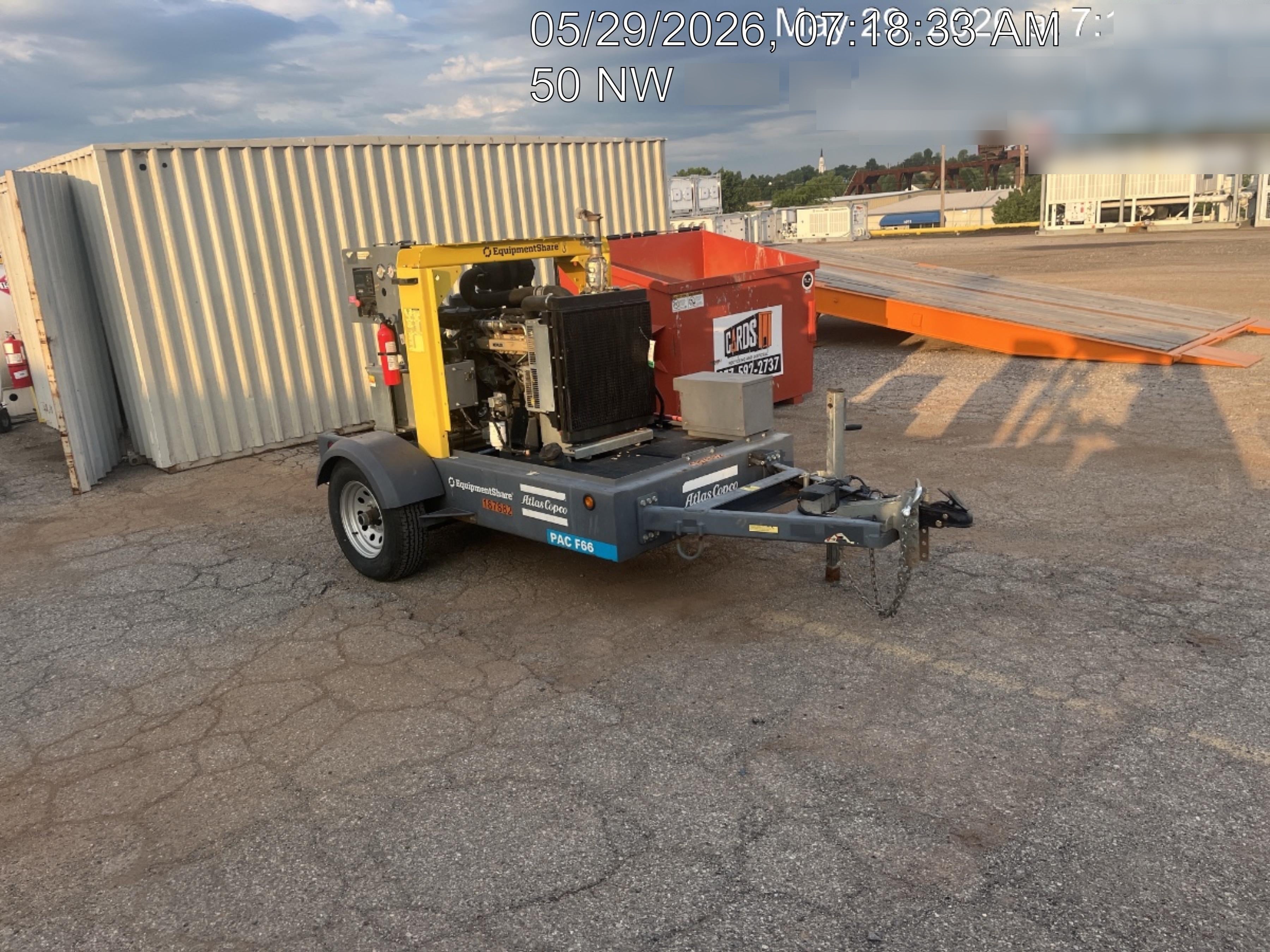 2021 ATLAS COPCO PAC F66 KD