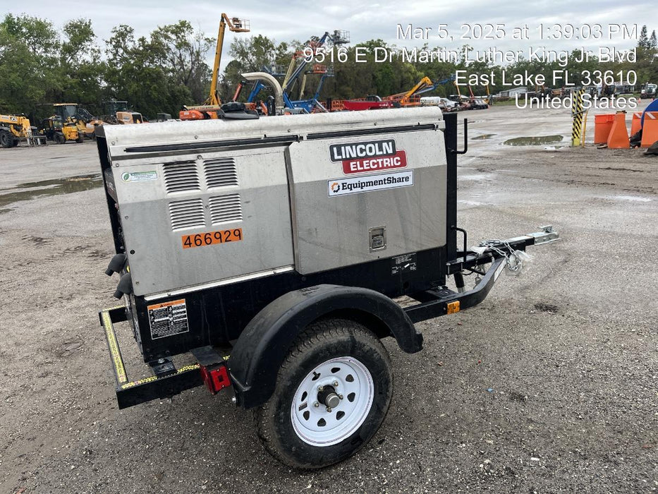 2024 Lincoln Electric LE400 Kubota V1505, Trlr, Cable Rack, Light Kit, ES Decals, T3