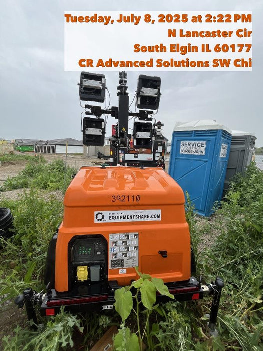 2024 Generac MLT2 Diesel, Flex Switch 120V Input, Powerzone Controller, 
(4) 320W LED Lights, 4kW Generator, 39.9 Gal Fuel Tank, 2" Ball, T3