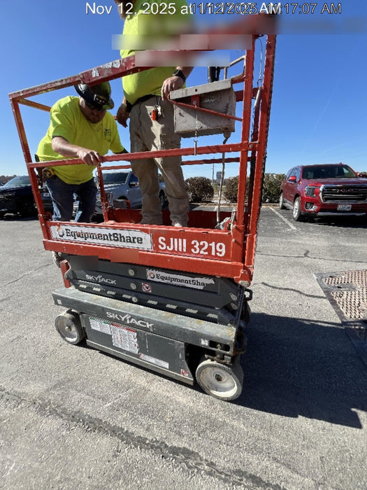 2019 Skyjack SJIII-3219 Standard Options, Trojan Batteries