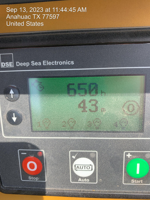 2022 Allmand NLV3GR (4) LED Light Fixture 350W, 23' Vertical Mast, 3kW Prime, Towable, Deep Sea L401, Leveling Jacks, Yanmar T4F 5.8hp