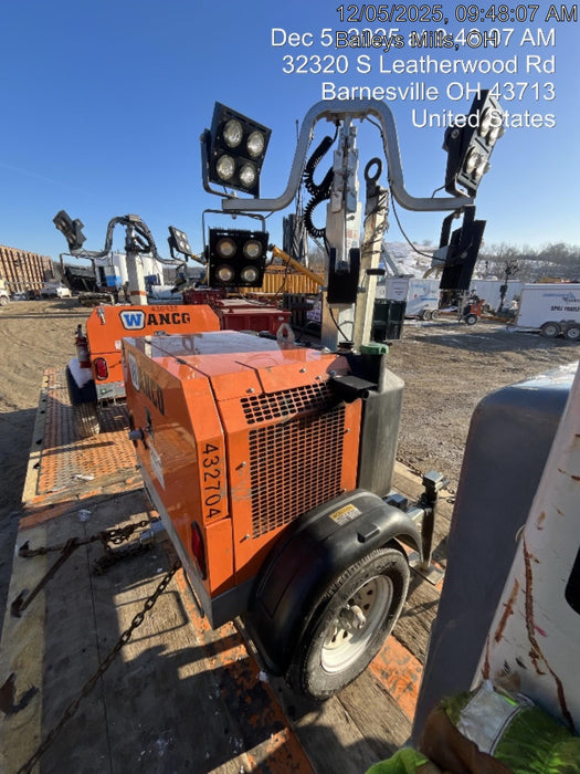 2024 Wanco WLTT-4MM4K Diesel, Deep Sea Controller, Shore Power Plug, Auto Start, (4) 350W LED Floodlights, 4kW Generator, 60 Gal Fuel Tank, 2" Ball, T3