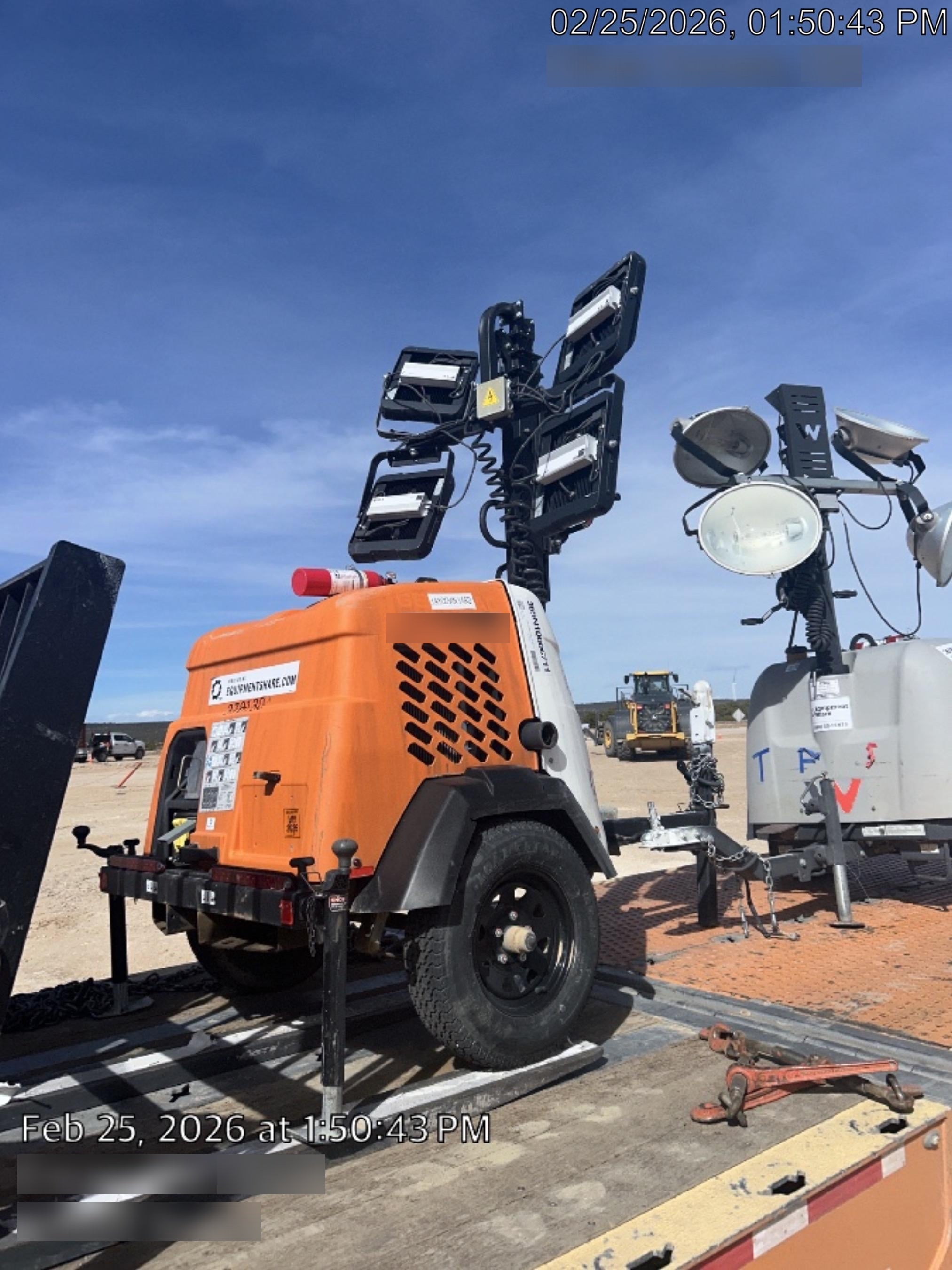 2023 Generac MLT2 Diesel, Flex Switch 120V Input, Powerzone Controller, 
(4) 320W LED Lights, 4kW Generator, 39.9 Gal Fuel Tank, 2" Ball, T3