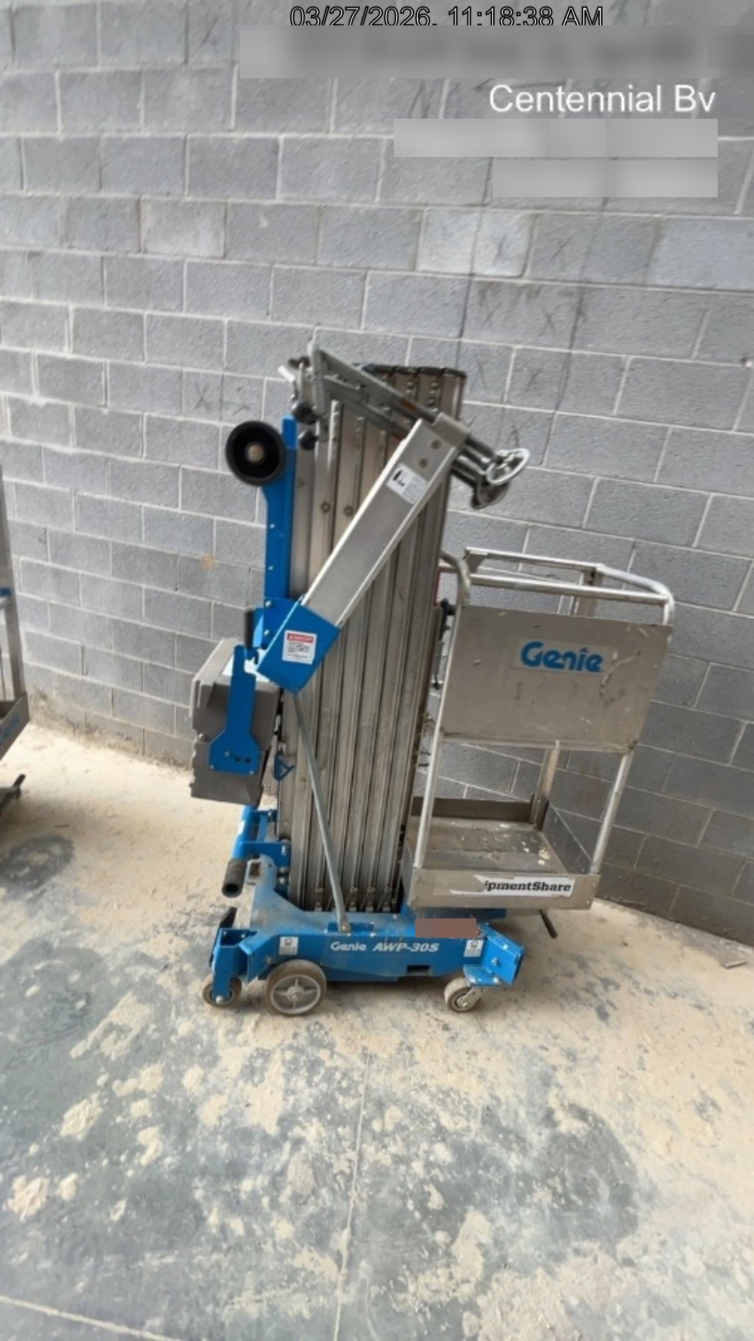 2020 GENIE AWP-30S