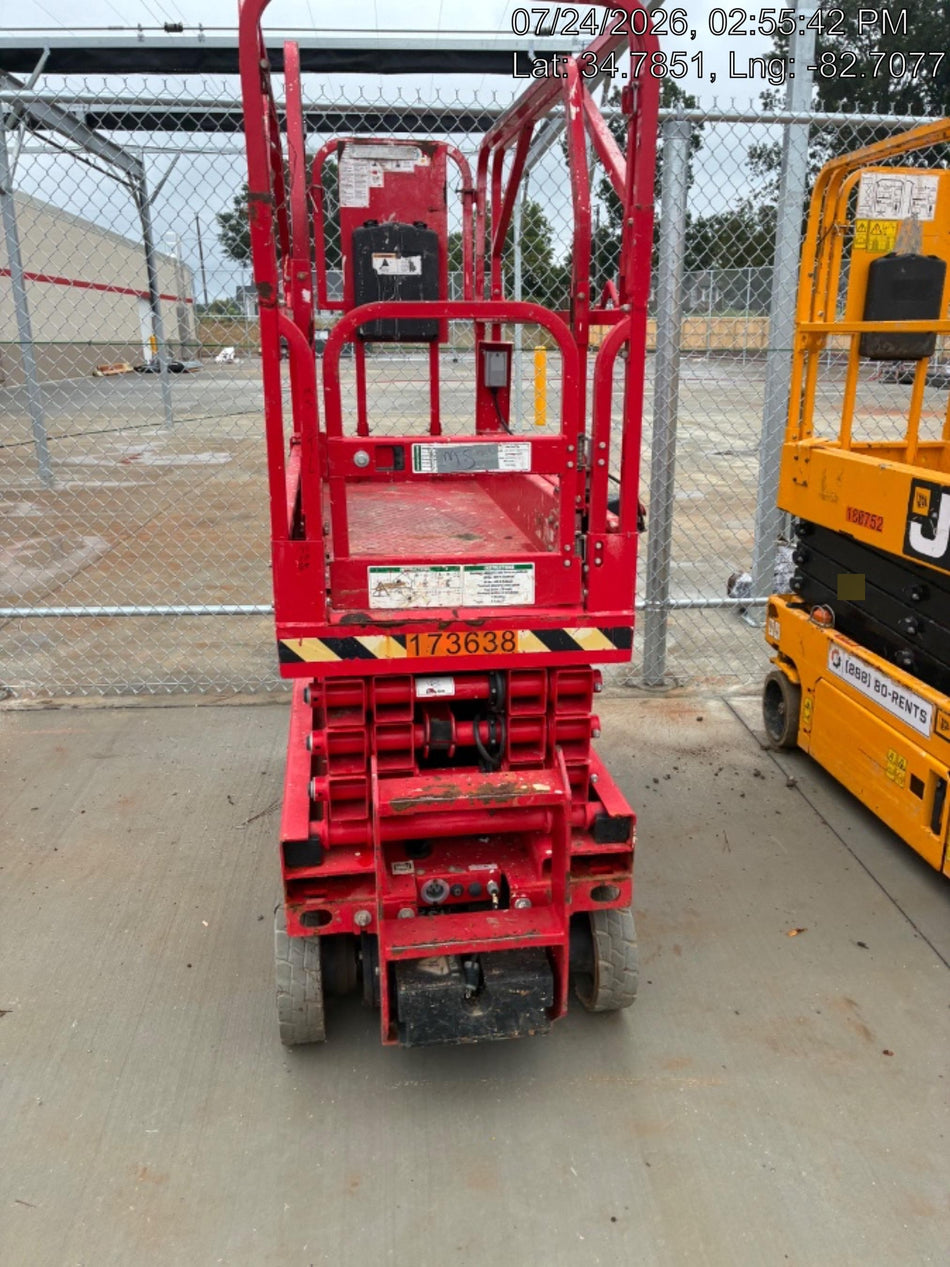 2021 Lgmg AS1932E Electric Drive, Solid Non Marking Tires, Dual Beacons