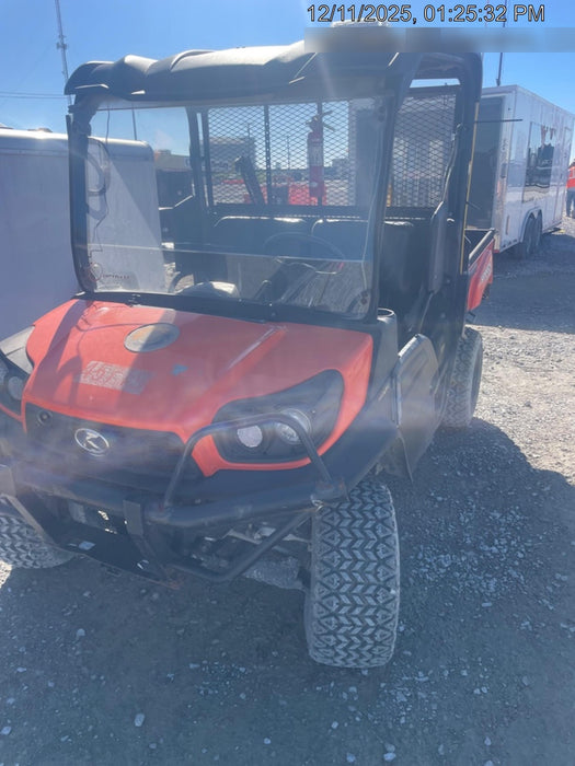 2019 Kubota RTV-XG850WL-H 4wd Utility Cart, Gas, 2 Seat, LED Strobe, Windshield Tempered Glass, Plastic Canopy, Wire Harness Kit, Backup Alarm