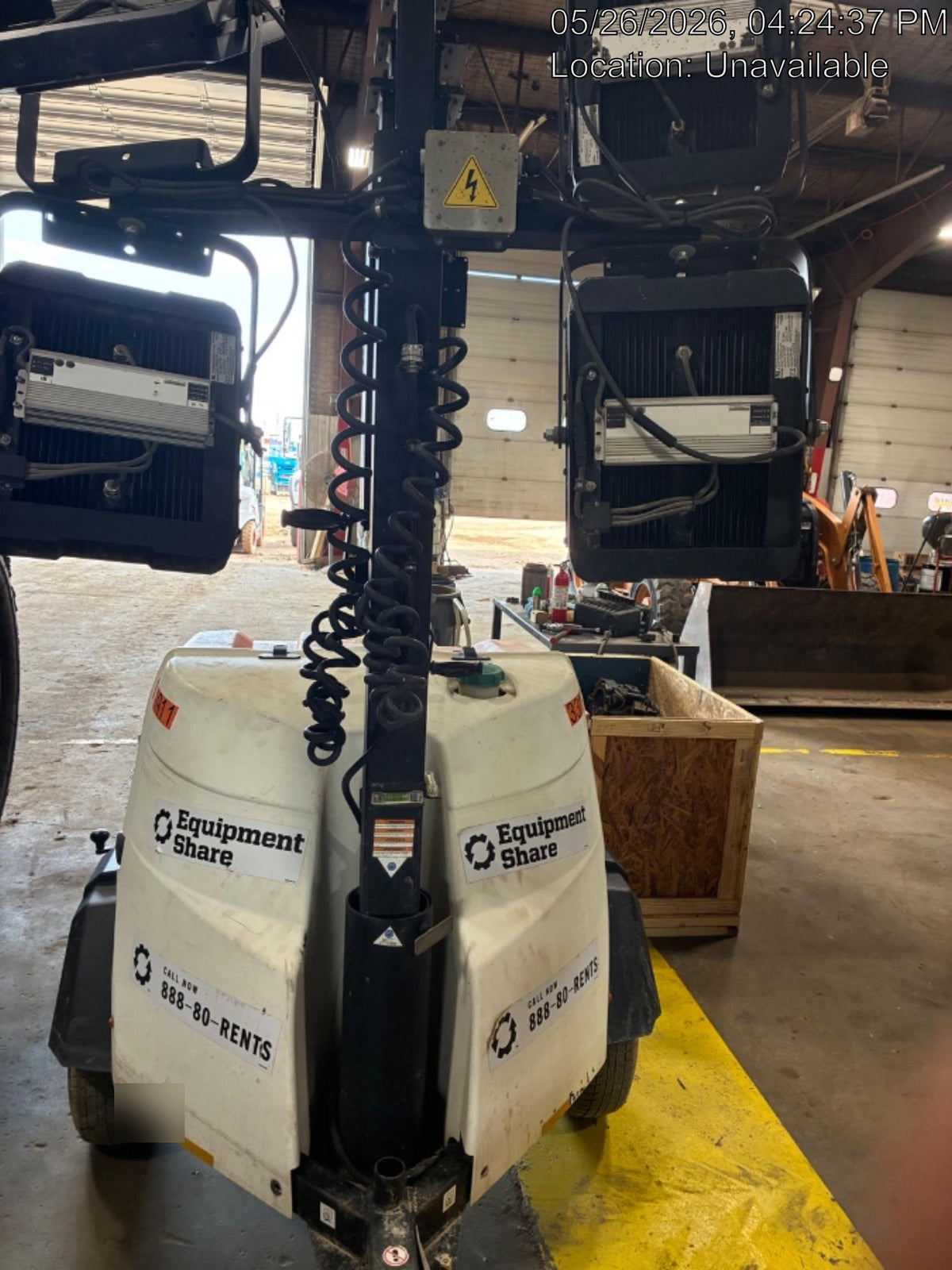 2023 Generac MLT2 Diesel, Flex Switch 120V Input, Powerzone Controller, (4) 320W LED Lights, 4kW Generator, 39.9 Gal Fuel Tank, 2" Ball, T3