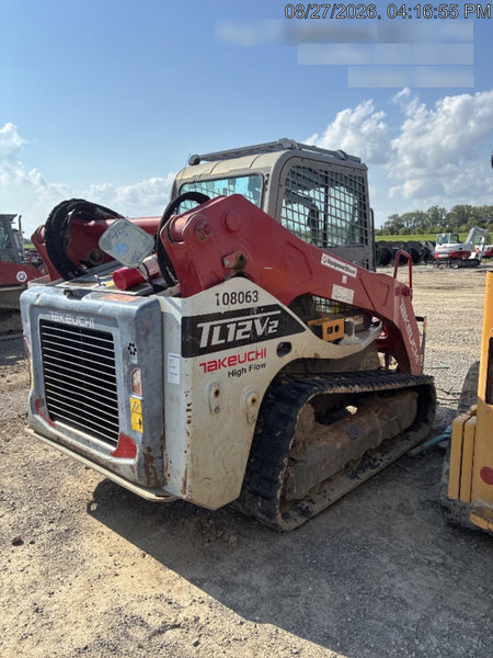 2020 Takeuchi TL12V2-CRH Cab/Heat/Air, Rubber Track, High Flow