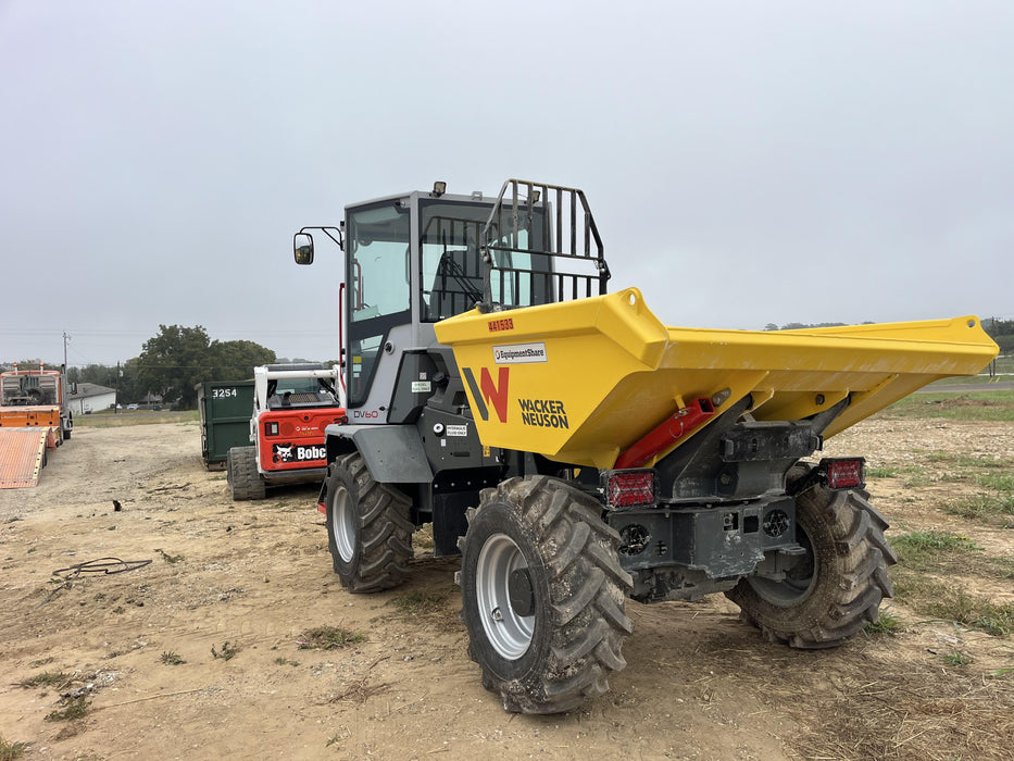 2024 WACKER NEUSON DV604 Cab Standard Tires