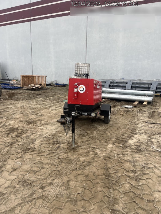 2022 Shindaiwa DGW400MDL Kubota D902 Engine, 23 HP, Dual Op Welder, Wire, Arc, Droop Stick, Tig, and CC Stick Functionality, Simulphase, 3 Phase and 1 Phase Gen Output, Single Axle NB Trlr, Slr Trckl Chrg 12V 12W, Fire Ext